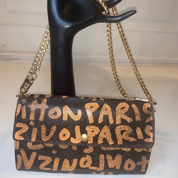 Louis Vuitton Handbags - Louis Vuitton Stephen Sprouse Graffiti Wallet on Chain Full Inclusion